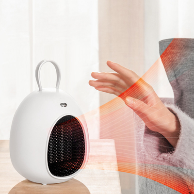 FCC는 에너지 효율적인 휴대용 히터 500W PTC 전기 데스크톱 팬 히터를 이끌었습니다