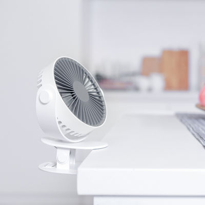 2000mAh 배터리 휴대용 USB 팬 BLDC 360도 테이블 클립 팬