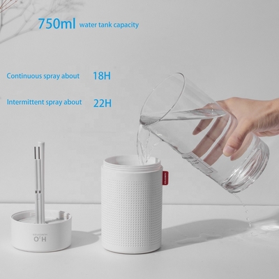 750 밀리람베르트 고향 초음파 공기 가습 장치 나노 분무법 2000mAh 고향