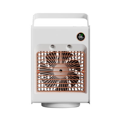 품질  Rechargeable USB Air Cooler Fan 4000mAh Battery Nano Ice Mist Fan 공장