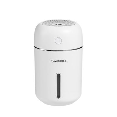 품질  Car USB 280ml Ultrasonic Air Humidifier With Warm Lights H2o Cool Mist Maker 공장