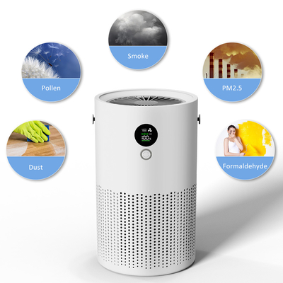 10000mAh 세대 공기 정제 장치 AP01 현명한 H13 진실 Hepa 백인