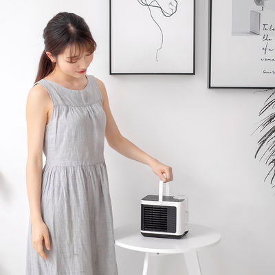 부정적인 이온 공기 냉각기 팬: 휴대용 에어컨, 3 속도 & 따뜻한 빛