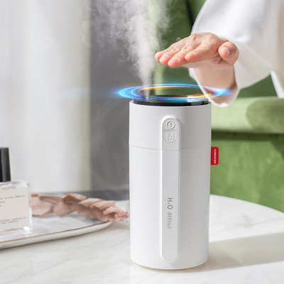 2000 mah 800 밀리람베르트 가지고 다닐 수 있는 재충전이 가능한 가습기 LED 광 감지 작은 Usb