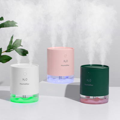 배터리 2000mAh 아로마 확산기 철야등 650 밀리람베르트 두배 스프레이 작은 Usb 초음파